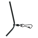 Купить Kolpo 0701201 Mini Защита от спутывания из нержавеющей стали Black 50 mm 7ft.ru в интернет магазине Семь Футов