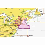Navionics nav07360cfh-904p+-nav07360cfh Карта Platinum+ XL3 CF US NorthEast Canyons 15x15x3