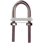 Goldenship GS72034 U болт PVC Серебристый  8 mm 