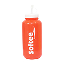 Купить Softee 24137.003.100 Бутылка с соломой 1000ml Оранжевый Red 7ft.ru в интернет магазине Семь Футов
