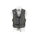 Купить Talamex 20413242 Жилет Besto Dinghy Zipper Striping 50N Серый Black / Yellow S 7ft.ru в интернет магазине Семь Футов