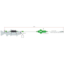 Купить Madcat 56001 Screaming Profi River Rig Deadbait Связанные Крючки  Transparent S 7ft.ru в интернет магазине Семь Футов