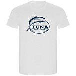 Kruskis CA66900201C065 Футболка с коротким рукавом Tuna Fishing Club ECO Белая White M