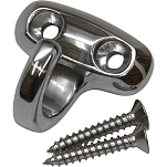 Sea-dog line 354-6714911 Stainless Coat Hook Single Черный  Black