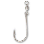 Rhino 4466400 Salmon Gripper Крюк Серебристый  Rhinosteel 4/0 