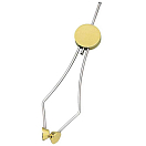Купить Baetis 8487 Держатель катушки опоры для пальцев Серебристый Gold / Silver 7ft.ru в интернет магазине Семь Футов