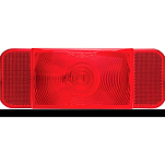 Optronics 158-RVSTB60P RV Пассажирский задний фонарь Красный Black