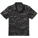 Купить Brandit 4101-4-XXL Рубашка с коротким рукавом US Зеленый Dark Camo 2XL 7ft.ru в интернет магазине Семь Футов
