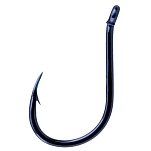 BKK AKBN0420 одноглазый крючок Shark Chinu BN2412001 Black Nickel 1