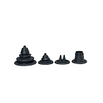 Ultraflex 64729 R1B Резиновый сильфон  Black 152 x 110 mm