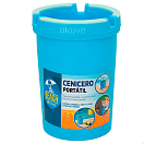 Купить Generico 930061 Портативная пластиковая пепельница 11X8 Cm Blue 7ft.ru в интернет магазине Семь Футов