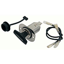 Купить Euromarine 000686 Зажигалка для сигарет из нержавеющей стали Silver / Black 7ft.ru в интернет магазине Семь Футов