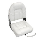 Купить Сиденье мягкое складное Premium Centurion Boat Seat, белое Newstarmarine 75129W 7ft.ru в интернет магазине Семь Футов