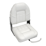 Сиденье мягкое складное Premium Centurion Boat Seat, белое Newstarmarine 75129W
