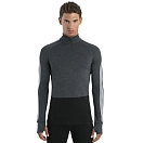 Купить Icebreaker BA56H9585M Базовый слой с длинным рукавом Merino ZoneKnit 200 Серый Jet Heather / Blk / Metro H / Cb M 7ft.ru в интернет магазине Семь Футов