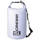 Купить Cressi BUA928305 Сухой мешок из ПВХ 15L Белая  White 7ft.ru в интернет магазине Семь Футов