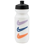 Nike N000004313822 Велосипедная фляга Big Mouth 2.0 Graphic 22oz/650ml Белая Sail / Black / Dydrangeas / Game Royal