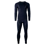 HI-TEC 87384-BLK/GRE-XXL Набор базовых слоев Ikar Черный Black / Grey 2XL