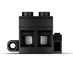 Fusion 010-12964-00 Apollo™ Усилители Power и Remote On Connector Серебристый Black