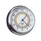 Купить Часы кварцевые судовые Termometros ANVI 32.1514 из хромированной и полированной латуни 120x95 мм 7ft.ru в интернет магазине Семь Футов