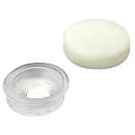 Seachoice 50-59906 Винты Крышка 6 Единицы Белая Cream 10-12´´ 