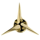 Купить Gori propeller 18x13x3LHS-SD40-60 левый складывающийся винт Saildrive SD40-60 18x13x3´´ Gold 7ft.ru в интернет магазине Семь Футов