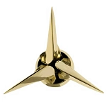 Gori propeller 18x13x3LHS-SD40-60 левый складывающийся винт Saildrive SD40-60 18x13x3´´ Gold