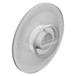 Fastmount NZTCSM6-10 Клей Textil E Зажим для панели с наружной резьбой 10 единицы Clear / White