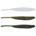 Yamamoto baits 1268M08031 Shad Shape Floater Мягкая приманка 127 mm 8 единицы Золотистый Blue Pearl / Large Silver Flake