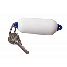 Купить Majoni plastics b.v. 1414420 Цепочка для ключей с цилиндрическим крылом  White / Blue 7ft.ru в интернет магазине Семь Футов