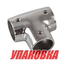 Тройник леера (22,2 мм), 90 град, Marine Rocket (упаковка из 10 шт.) S.M0826-22_MR_pkg_10