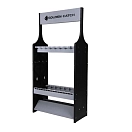 Купить Golden catch 6733001 Стойка для удочек Grey 95x45x22 44 x 21 x 90 cm 7ft.ru в интернет магазине Семь Футов