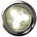 T-h marine 232-LED51827DP Warm Светодиодная шайба Серебристый White 3´´ 