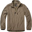 Купить Brandit 4036-1-L Флисовая кофта с полумолнией Troyer Зеленый Olive L 7ft.ru в интернет магазине Семь Футов