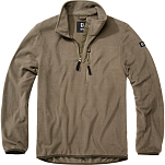 Brandit 4036-1-L Флисовая кофта с полумолнией Troyer Зеленый Olive L