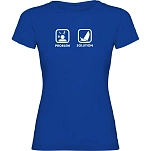 Kruskis 11502241xlk098 Футболка с коротким рукавом Problem Solution Sail Royal Blue 30x25x2