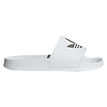 adidas Originals gz6197/4 Шлёпанцы Adilette Lite Ftwr White / Ftwr White / Matte Silver 32x20x10 EU 36.5