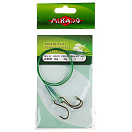 Купить Mikado ZG010-15 Сталь 15 cm Связанные Крючки Бесцветный Green 2 7ft.ru в интернет магазине Семь Футов