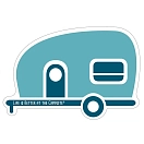 Купить Camco 17-53255 Наклейка Red Seal  Grey / White 7ft.ru в интернет магазине Семь Футов
