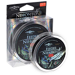 Mikado ZNF-022 Nihonto Feeder Мононить 150 м Черный Black 0.220 mm 
