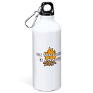Купить Kruskis MD4049S101C169 Burn Your Problems Бутылка для воды 800ml Белая White 7ft.ru в интернет магазине Семь Футов