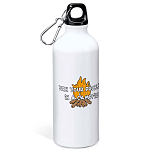 Kruskis MD4049S101C169 Burn Your Problems Бутылка для воды 800ml Белая White