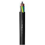 Dolphin charger 3000049T Dolphin Xtrem H07RN-F 3G 50 m 2.5 mm2 кабель  Black