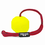 Julius k-9 242-BLL-60 Мяч с флюоровой веревкой Желтый Neon 60 mm