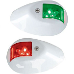 Goldenship GS10309 12V 42.8mA 36x56x89 mm Комплект светодиодных индикаторов для навигации по левому и правому борту 2 единицы измерения Белая White