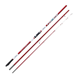 Vercelli DVOTI4203 Tirreno Удочка Для Серфинга Красный Red / White 4.20 m 
