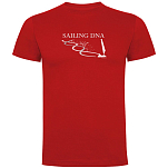 Kruskis CA65500560S158 Футболка с коротким рукавом Sailing DNA Красный Red 2XL