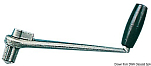 Ручка для лебедок из алюминия универсальная с предохранительным замком 250 мм, Osculati 57.109.01