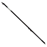 Grauvell 1700000007786 Telesargo Болонский Стержень Серебристый Black 6.00 m