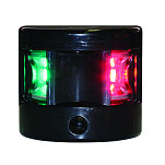 Комбинированный навигационный огонь Lalizas FOS LED 12 71305 светодиодный красный/зелёный видимость 1 миля 12-15В 1Вт 225° для судов до 12 м чёрный корпус